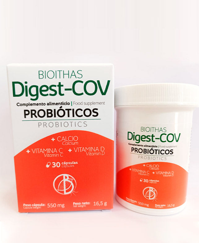 Bioithas Digest-COV probióticos cápsulas